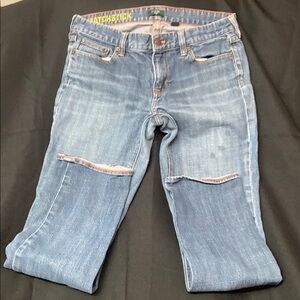 J. Crew Blue Straight Leg Jeans